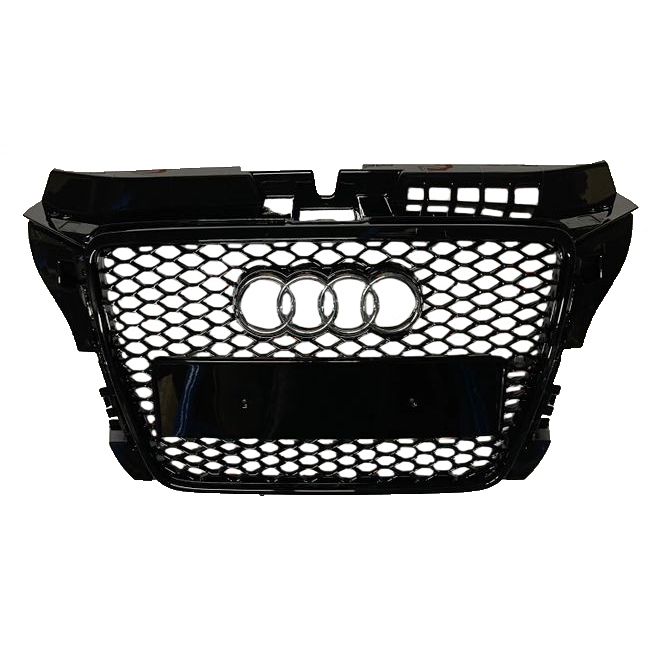 Auto oprema - Gril maska RS3 black za AUDI A3 08-12